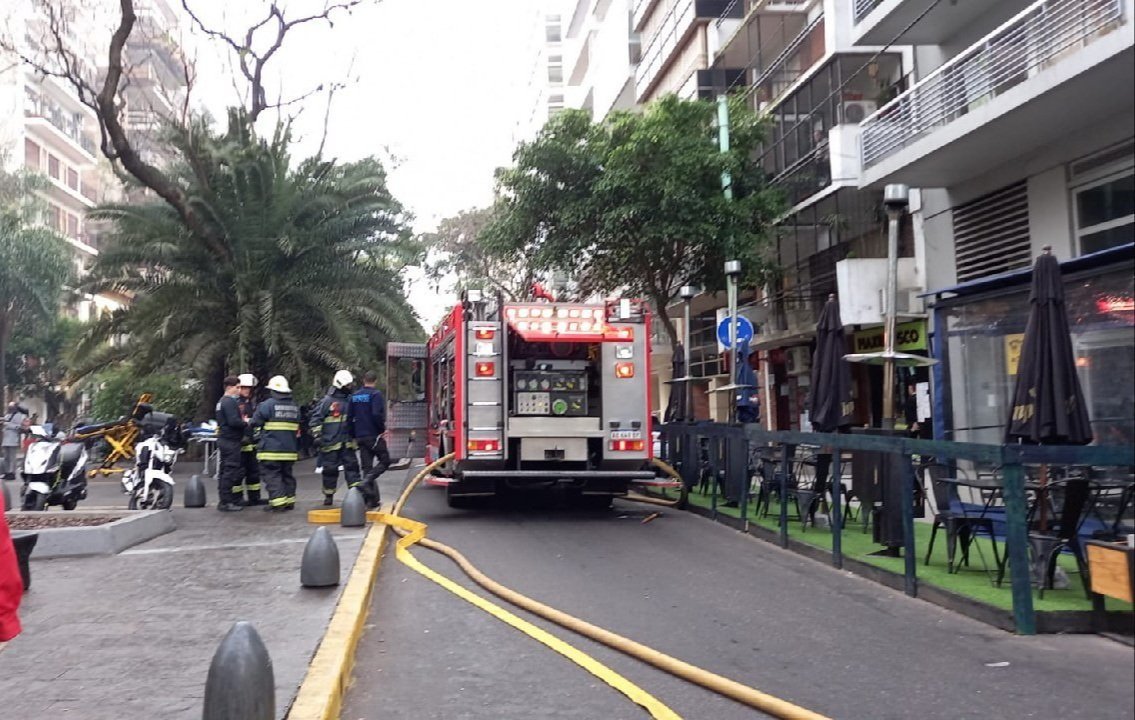 Evacuaron un edificio en el barrio porteño de Palermo