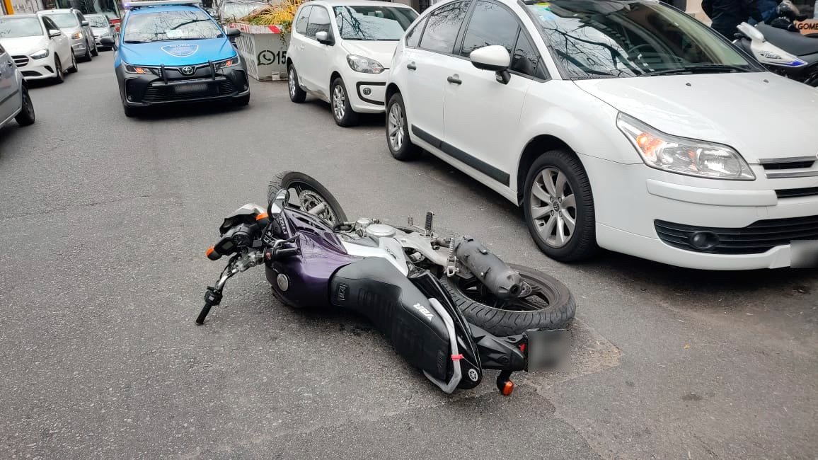 Detienen a dos motochorros en el barrio de Palermo